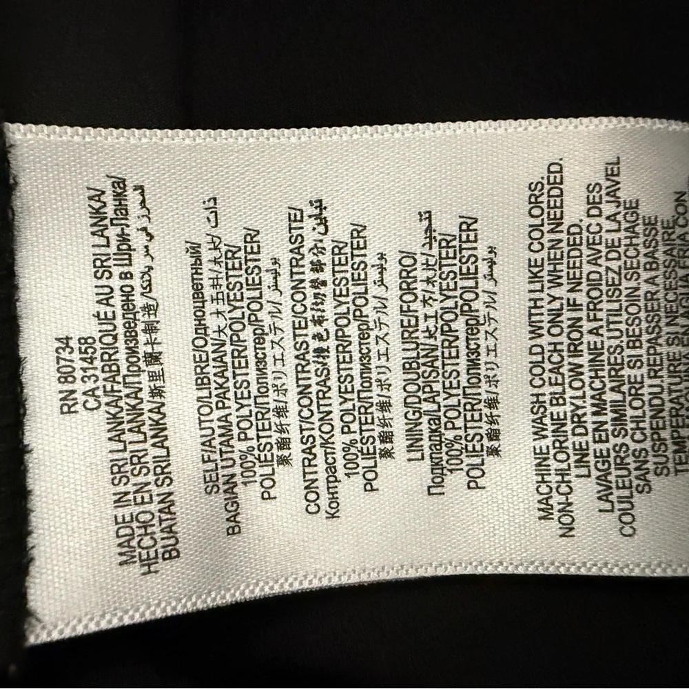 BCBGeneration Leopard Print Halter Top with Black Tie size Small - Picture 8 of 8